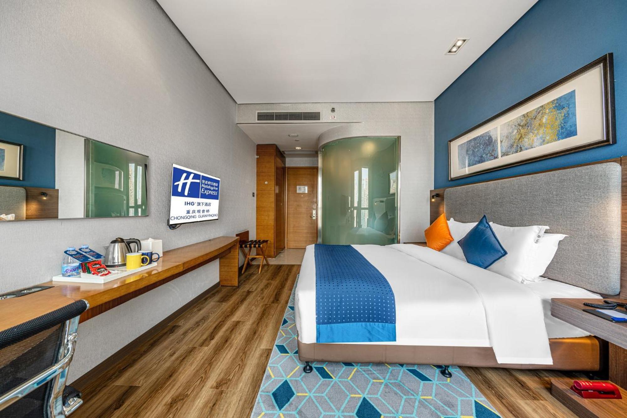Holiday Inn Express Chongqing Guanyinqiao By Ihg Exterior foto